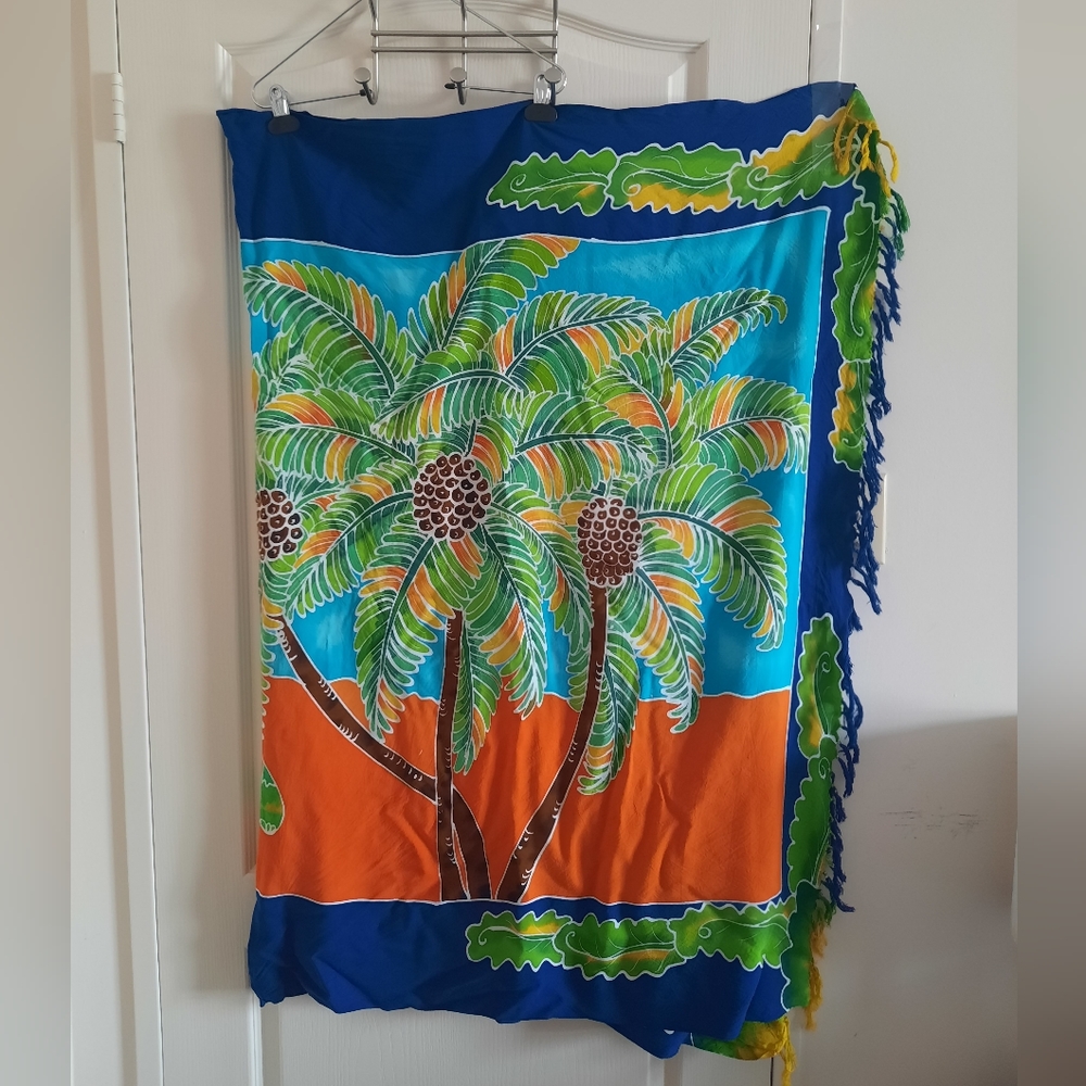 Large Colourful Beach Saraong Wrap